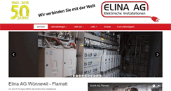 Desktop Screenshot of elinaag.ch