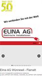 Mobile Screenshot of elinaag.ch